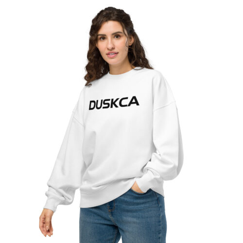 Premium Quality Organic Oversized Sweatshirt | Duskca | Light