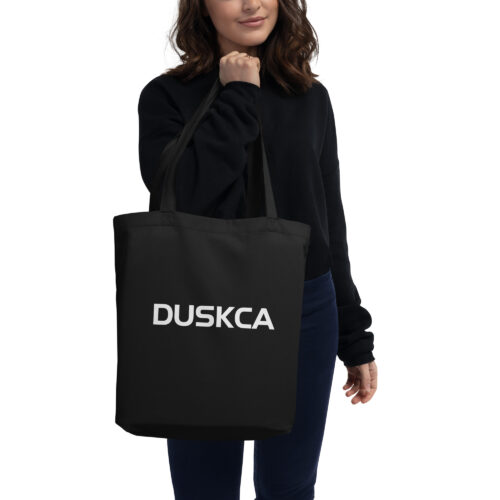 Premium Quality Eco Tote Bag | Duskca | Black